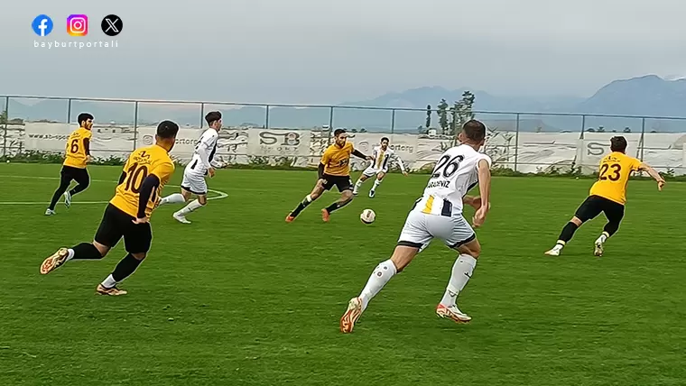 Bayburt Özel İdarespor, ikinci hazırlık maçında berabere kaldı