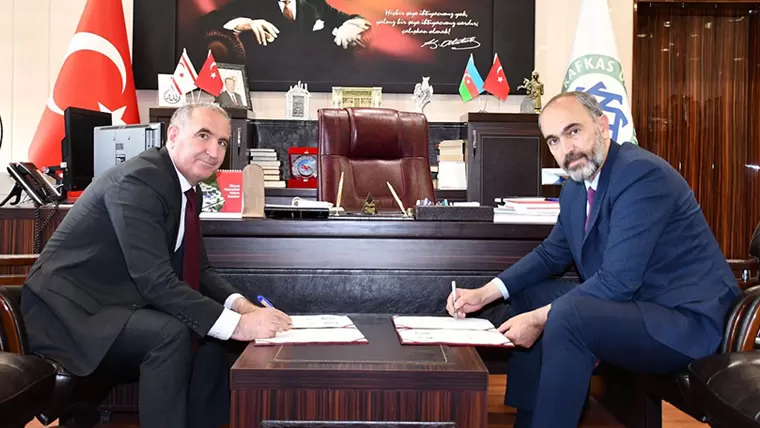 Bayburt Üniversitesi ile Kars Kafkas Üniversitesi arasında iş birliği protokolü
