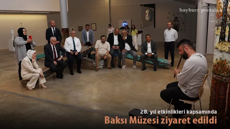 28. yıl etkinlikleri kapsamında Baksı Müzesi ziyaret edildi