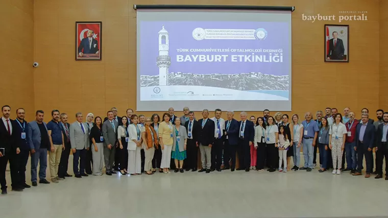 Bayburt’ta Oftalmoloji Konferansları etkinliği