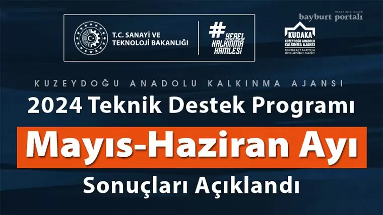 KUDAKA, 2024 Yılı 3. Dönem Teknik Destek Programı Sonuçlarını açıkladı