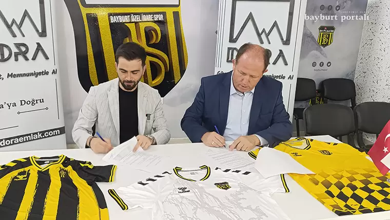 Bayburt Özel İdarespor’a önemli sponsorluk!