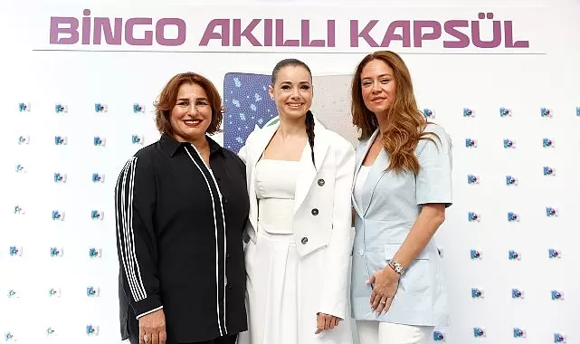 Özgü Namal “Akıl var, Teknoloji var!” diyerek ‘’Bingo Akıllı Kapsül”ü tanıttı!