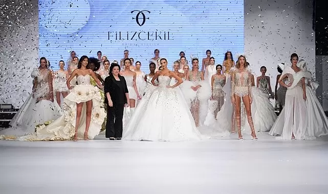 Filiz Çekil’in 2025 gelinlik modelleri görücüye çıktı