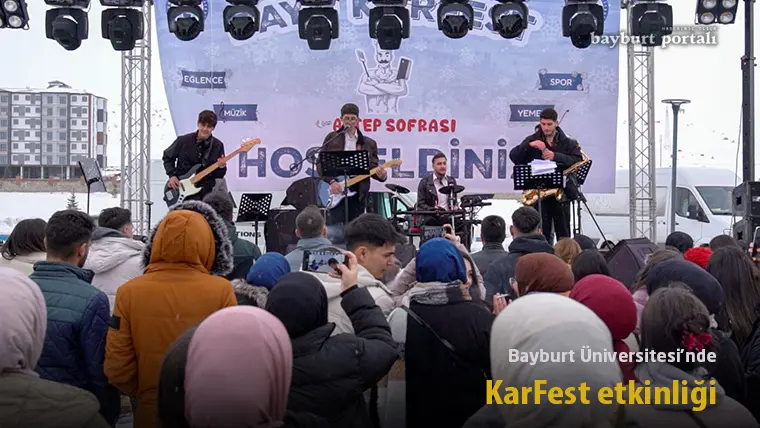 Bayburt Üniversitesi’nde KarFest etkinliği
