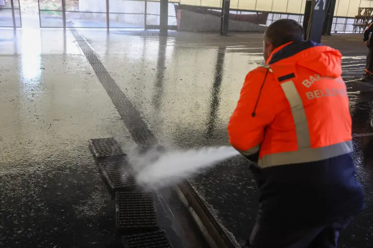 İstanbul Bakırköy'de temiz pazar