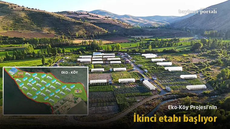 Bayburt’ta Eko-Köy Projesi’nin ikinci etabı başlıyor