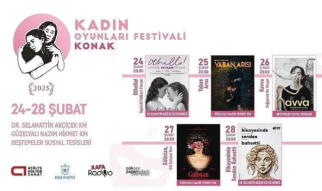 Kadın Oyunları Festivali Konak’ta başlıyor