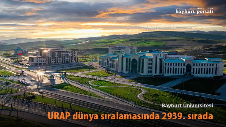 Bayburt Üniversitesi, URAP dünya sıralamasında 2939. sırada