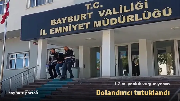 1.2 milyonluk vurgun yapan dolandırıcı tutuklandı