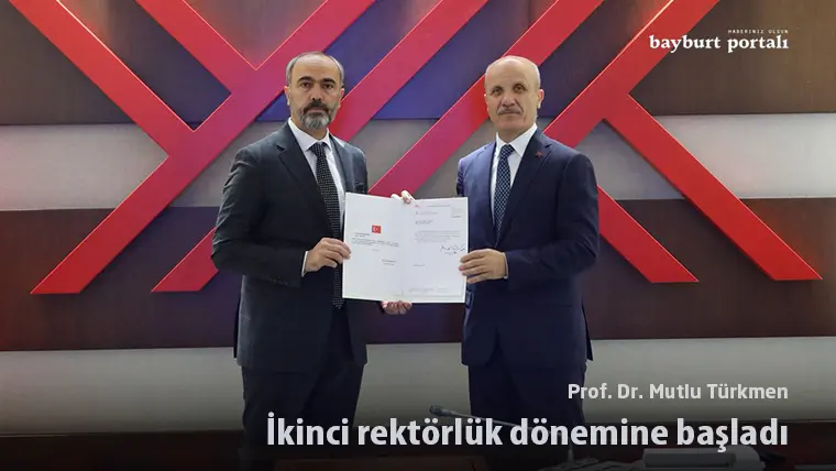 Prof. Dr. Mutlu Türkmen, ikinci rektörlük dönemine başladı
