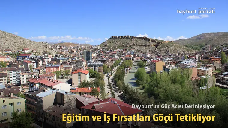 Gençler Bayburt’tan Ayrılıyor: Eğitim ve İş Fırsatları Göçü Tetikliyor