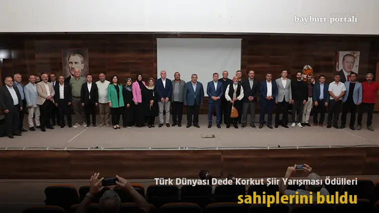 Şiir Gecesi’nde ‘Türk Dünyası Dede Korkut Şiir Yarışması Ödülleri’ sahiplerini buldu