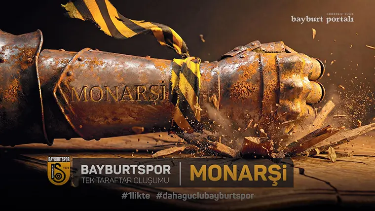 Bayburtspor Taraftarı, “MONARŞİ” Çatısı Altında Birleşti
