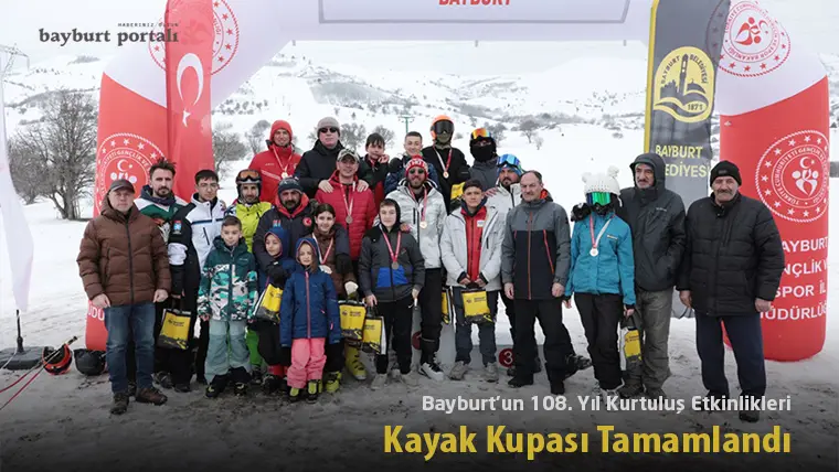 Bayburt’un 108. Yıl Kurtuluş Etkinlikleri, Kayak Kupası Tamamlandı
