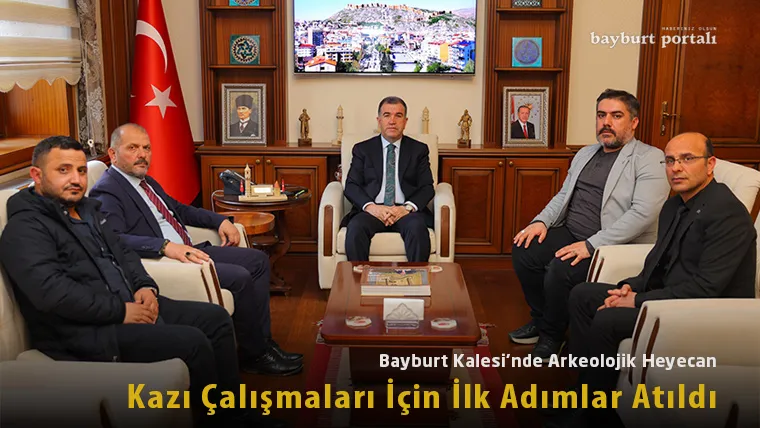 Bayburt Kalesi’nde Arkeolojik Heyecan: Kazı Çalışmaları İçin İlk Adımlar Atıldı