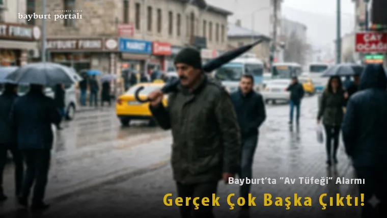 Bayburt’ta “Av Tüfeği” Alarmı: Gerçek Çok Başka Çıktı!
