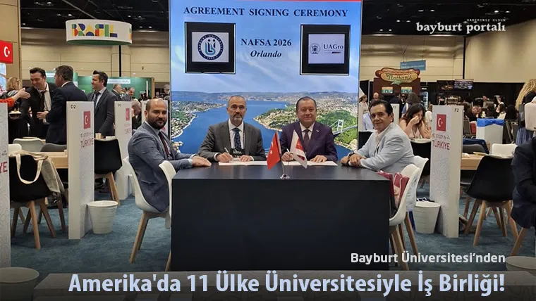 Bayburt Üniversitesi’nden Amerika’da 11 Ülke Üniversitesiyle İş Birliği!