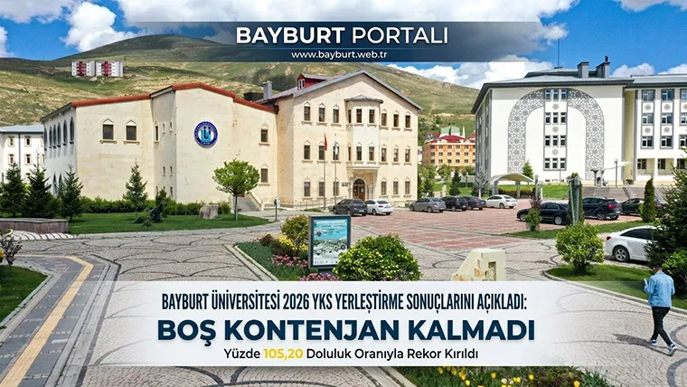 Bayburt Üniversitesi 2026 YKS Yerleştirme Sonuçlarını Açıkladı: Boş Kontenjan Kalmadı