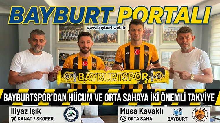Bayburtspor’dan Hücum ve Orta Sahaya İki Önemli Takviye