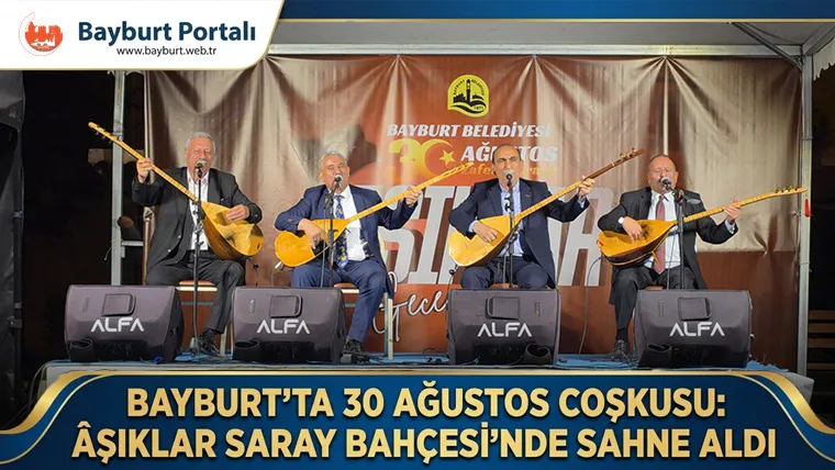 Süphani, Rahim Sağlam, İhsan Yavuzer ve Kul Nuri Bayburt’ta Sevenleriyle Buluştu
